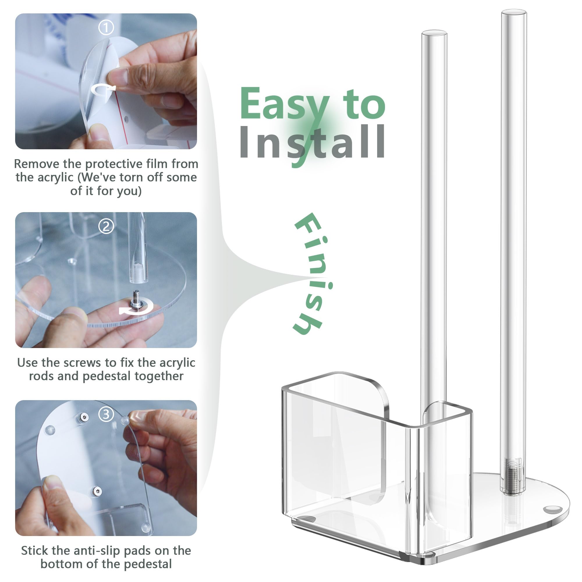Towardfun Mason lid rings holder simplifies refilling and access.
