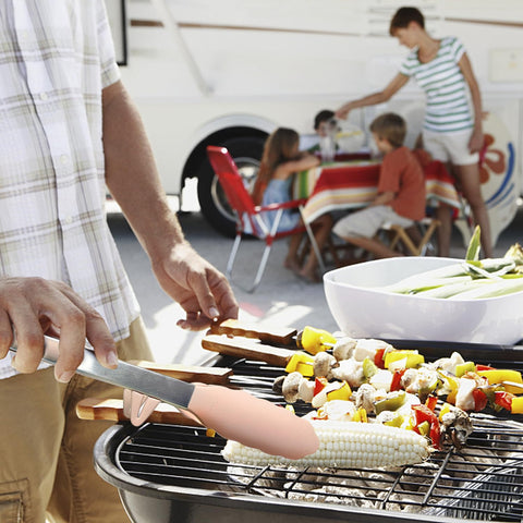 TOWINGO 12-inch food-grade silicone tips prevent scratching pans