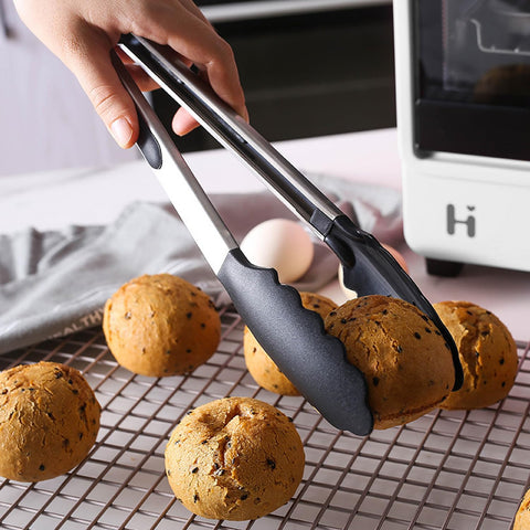 TOWINGO silicone tongs withstand heat up to 600°F