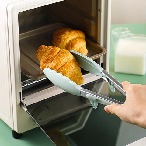 Towingo mini serving tongs in green ideal for salads and table servings.