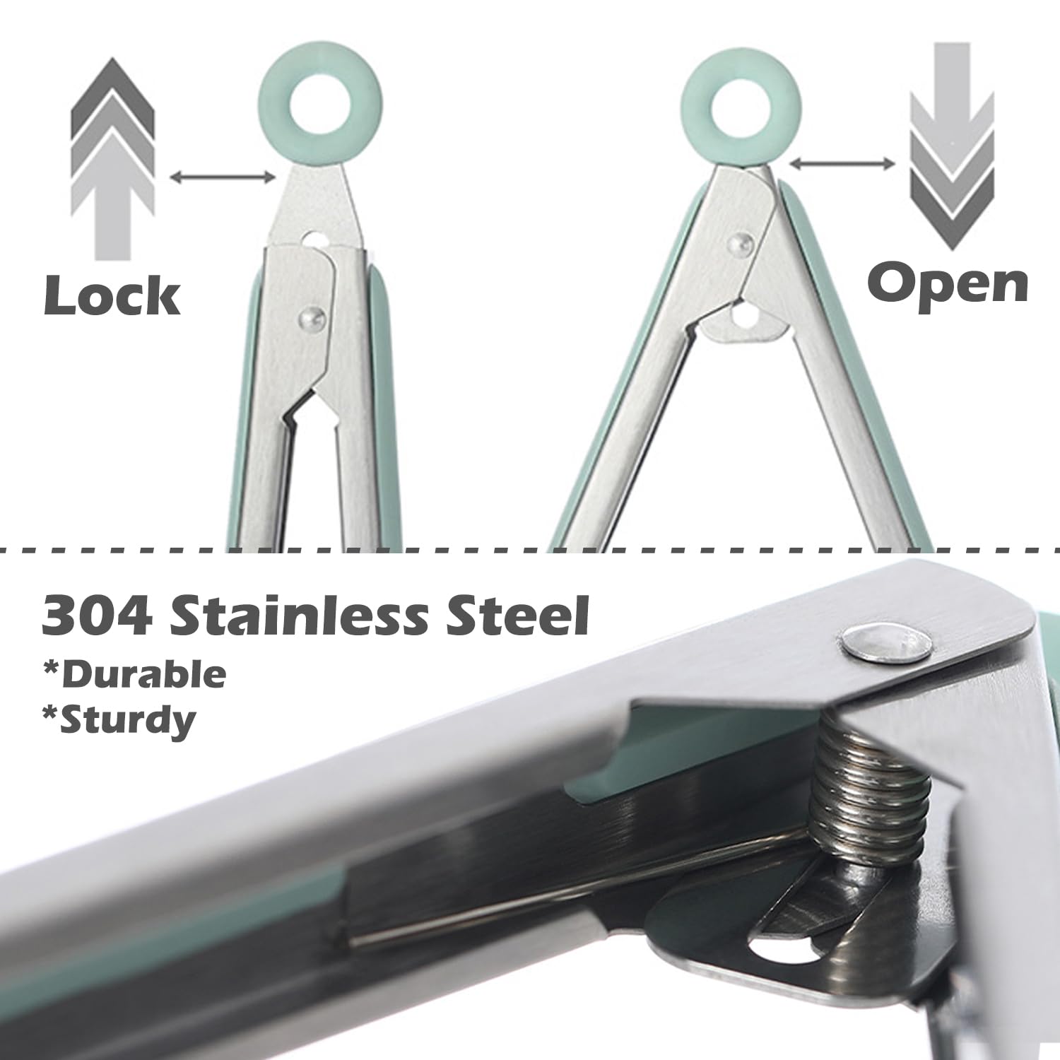 Towingo silicone tips offer non-slip grip for hot foods and cookware protection.