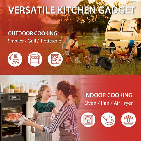 ToyCod oven and grill compatibility supports versatile cooking setups.