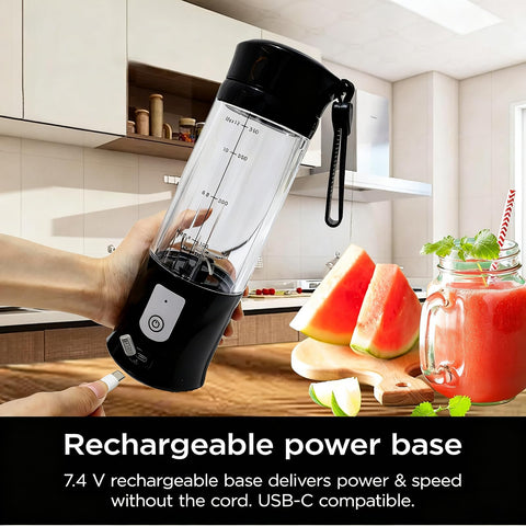 Toycol portable blender anti-slip lanyard for secure grip during travel.