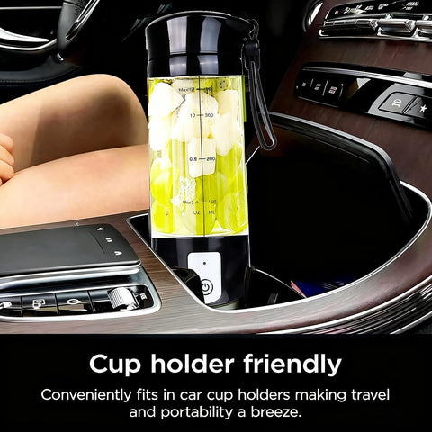 Toycol portable blender filter lid visible for smooth drinks.