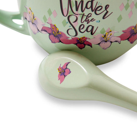 Toynk seafoam green interior and exterior mug design