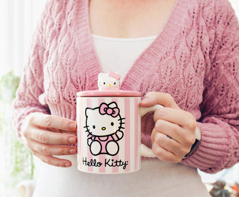 Toynk official Sanrio collectible logo on Hello Kitty mug
