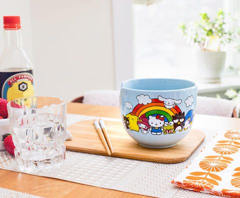 Toynk colorful rainbow design adds playful vibe to family dinners.