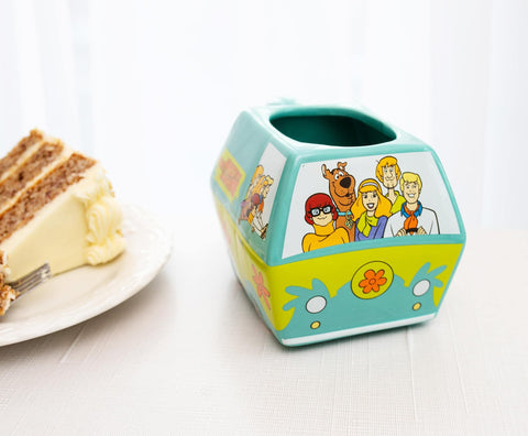 Toynk Scooby-Doo mug in use with coffee boosts daily nostalgia.