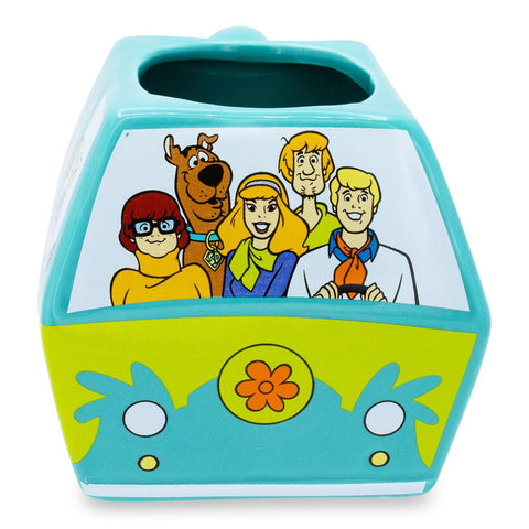 Toynk Scooby-Doo mug side view highlights sculpted character detail for desk decor.