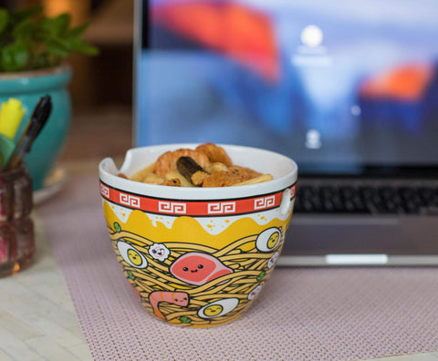 Toynk Sunken Noodles ceramic set is durable for daily use.