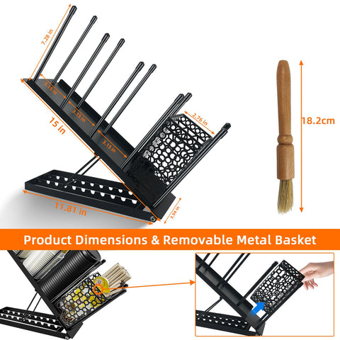 toytoto durable countertop organizer is rust-resistant for busy spaces