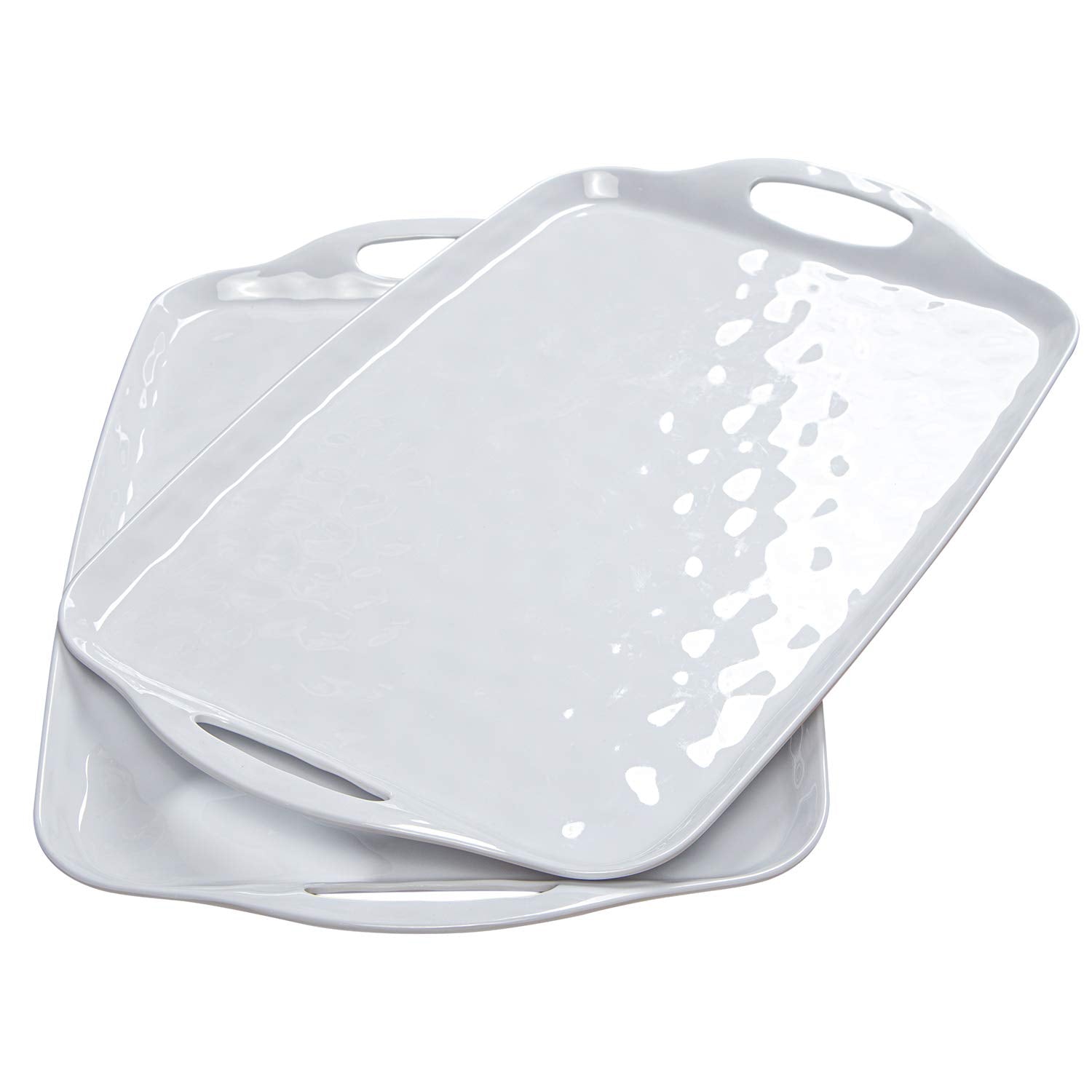 TP large serving trays with handles for easy transport during gatherings