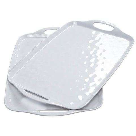TP large serving trays with handles for easy transport during gatherings