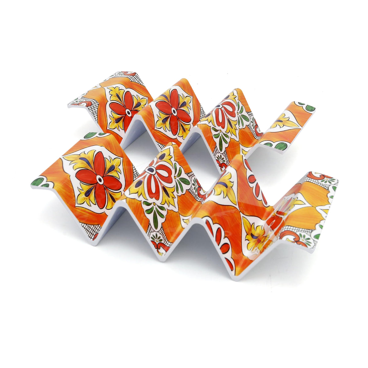 TP Taco Holder Stands set of 2 keeps tacos upright for easy filling and serving.