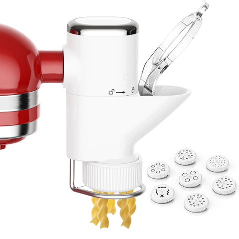 TPGSING Gourmet Pasta Press spaghetti plate for versatile home pasta making