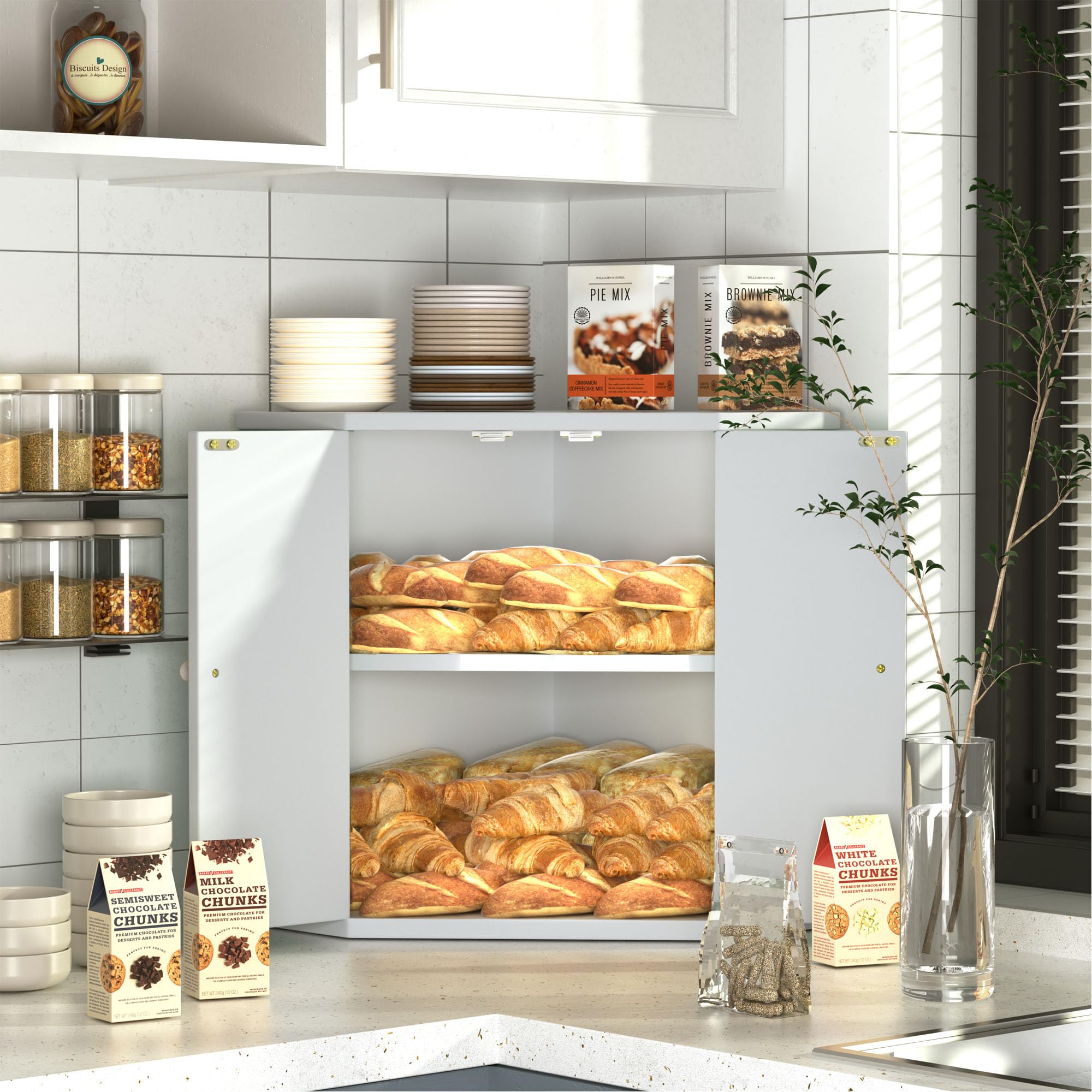 TQQDCI versatile organizer used for coffee tea snacks