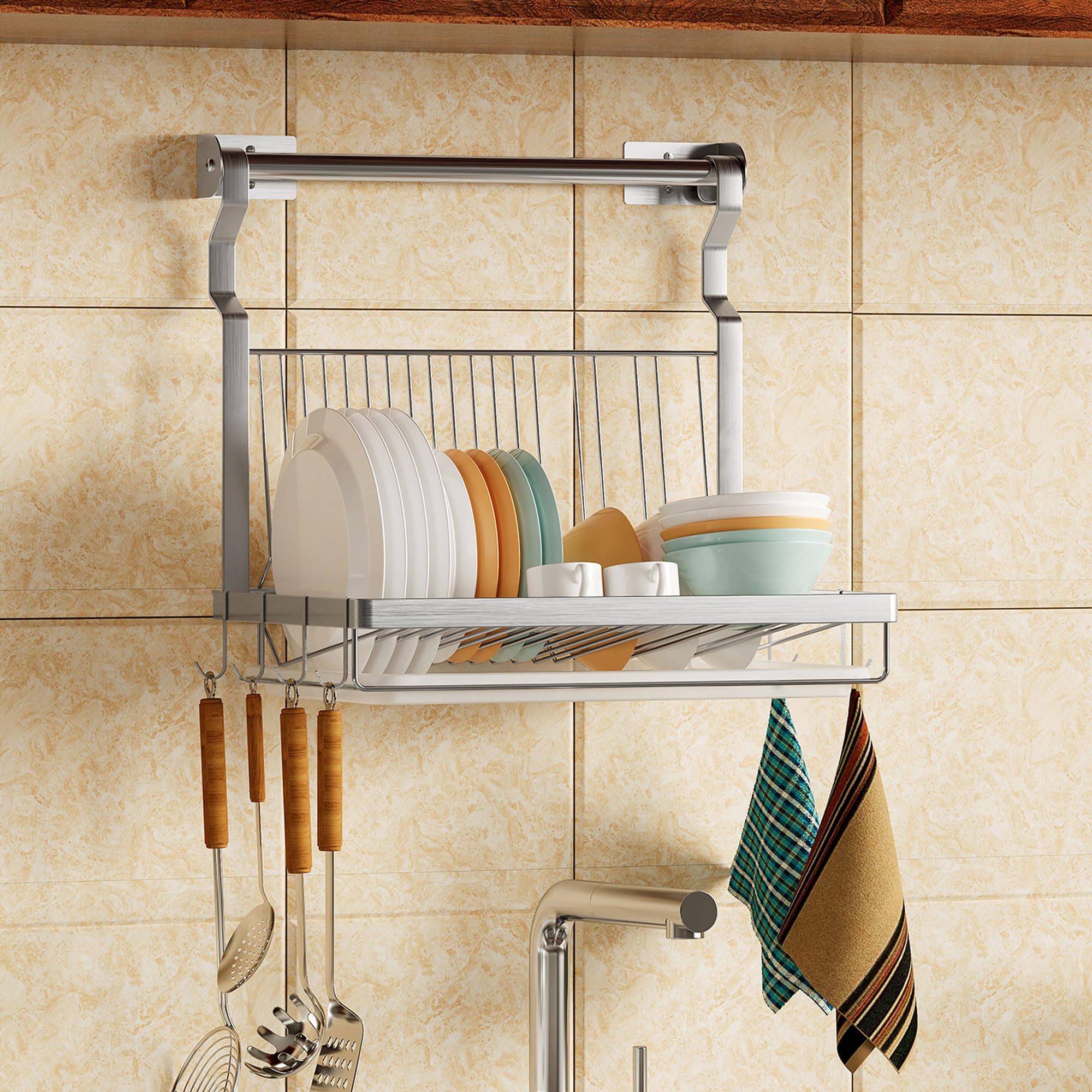 TQVAI rust-proof design supports durable daily use in busy kitchens.