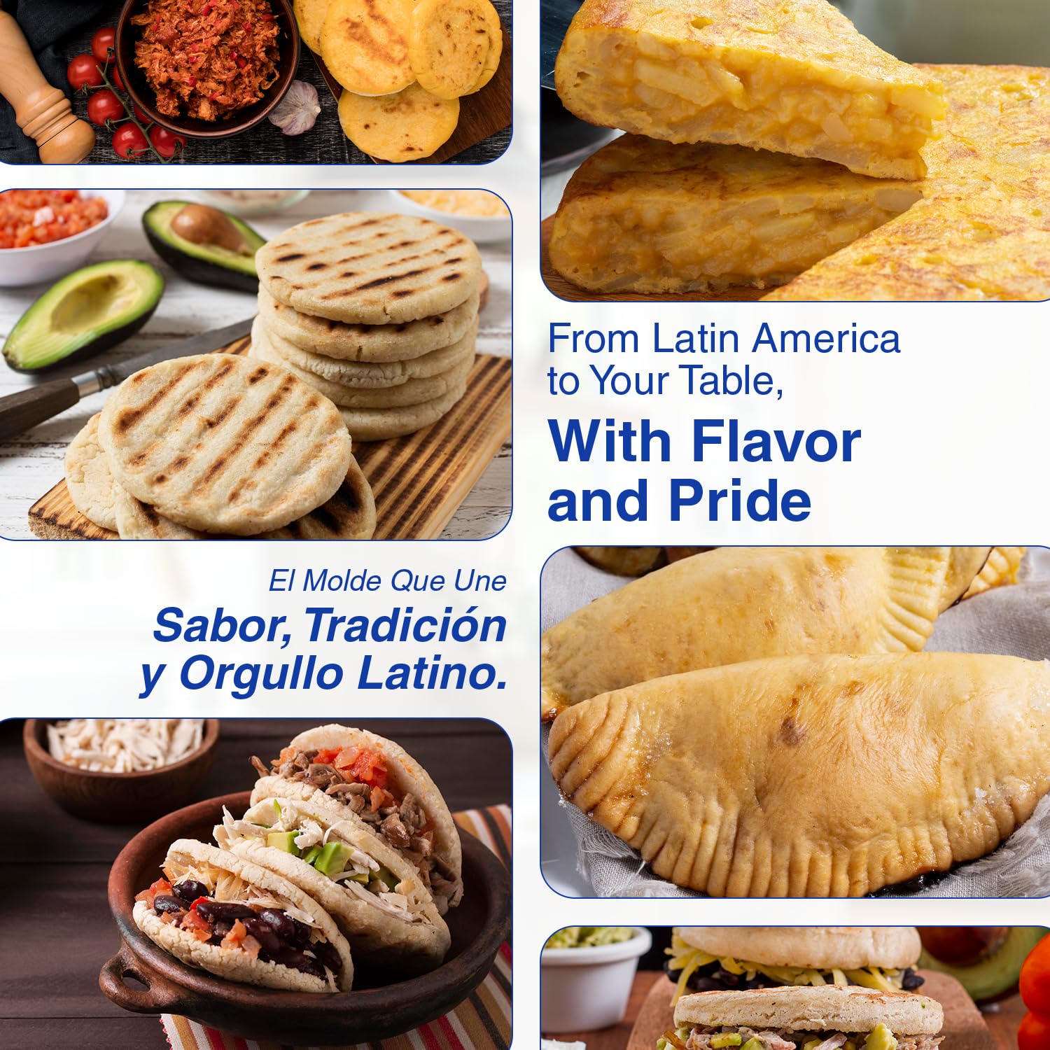 TraditionTools Arepa Mold Kit easy to clean after cooking sessions