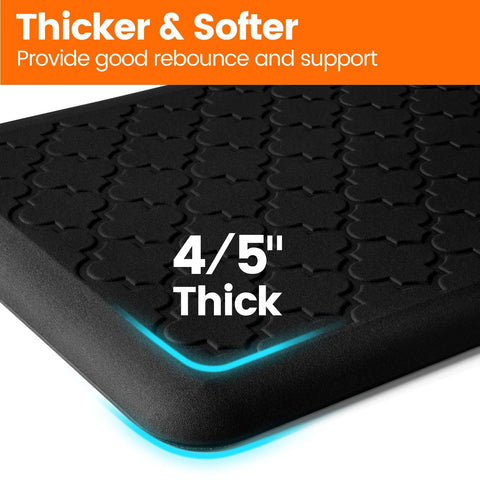 Non-slip bottom detail demonstrates secure placement on kitchen floors.