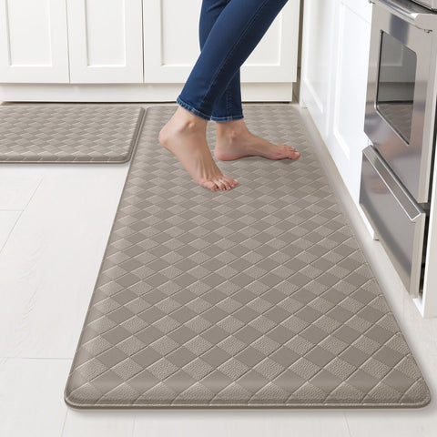 TranquilRelax Diamond Kitchen Mat front view showing cushioned comfort for standing tasks