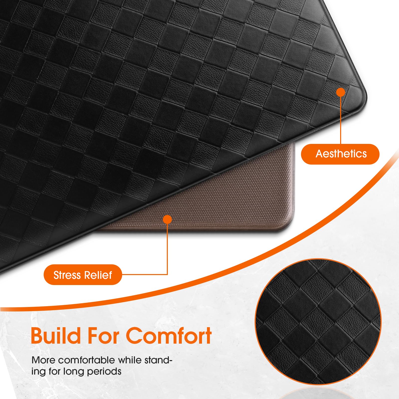 TranquilRelax large-coverage mat for bigger workspaces and entryways