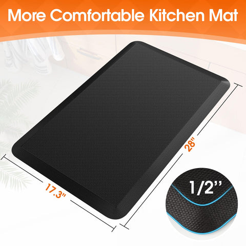 TranquilRelax mat showing non-slip bottom for stable footing on wet or slick floors.