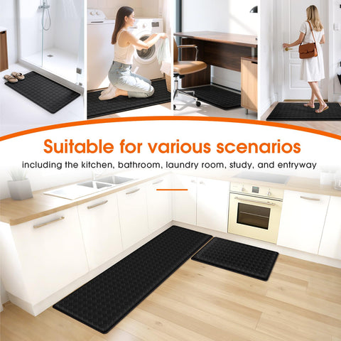 TranquilRelax 2-piece rug set adds coordinated style to kitchen and laundry areas