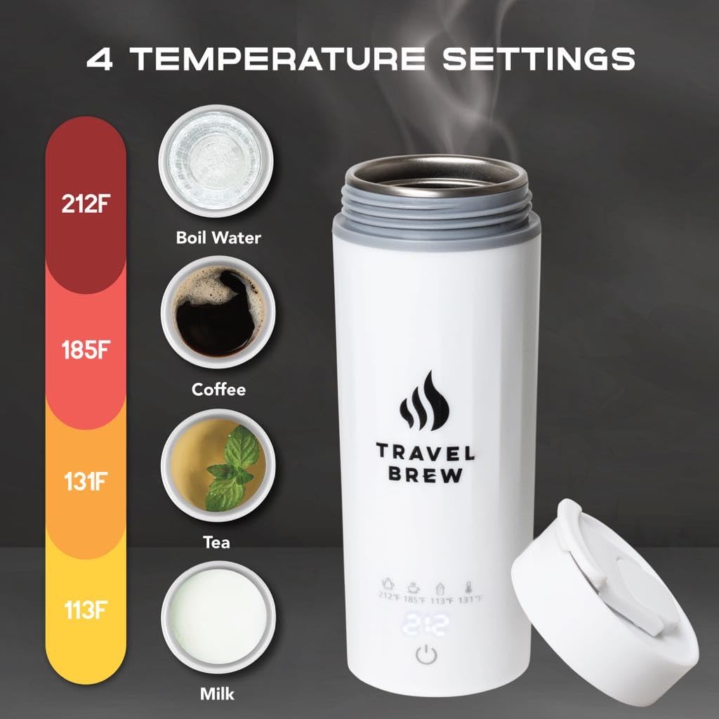 Travel Brew BPA-free materials ensuring safe hot beverages