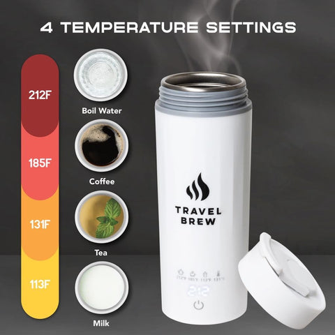 Travel Brew BPA-free materials ensuring safe hot beverages