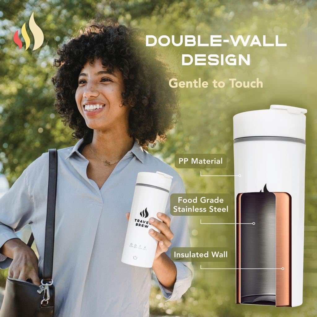 Travel Brew inner pot made of 304 stainless steel for durability