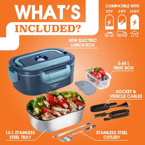 TRAVELISIMO stainless steel interior supports hygiene and easy cleaning