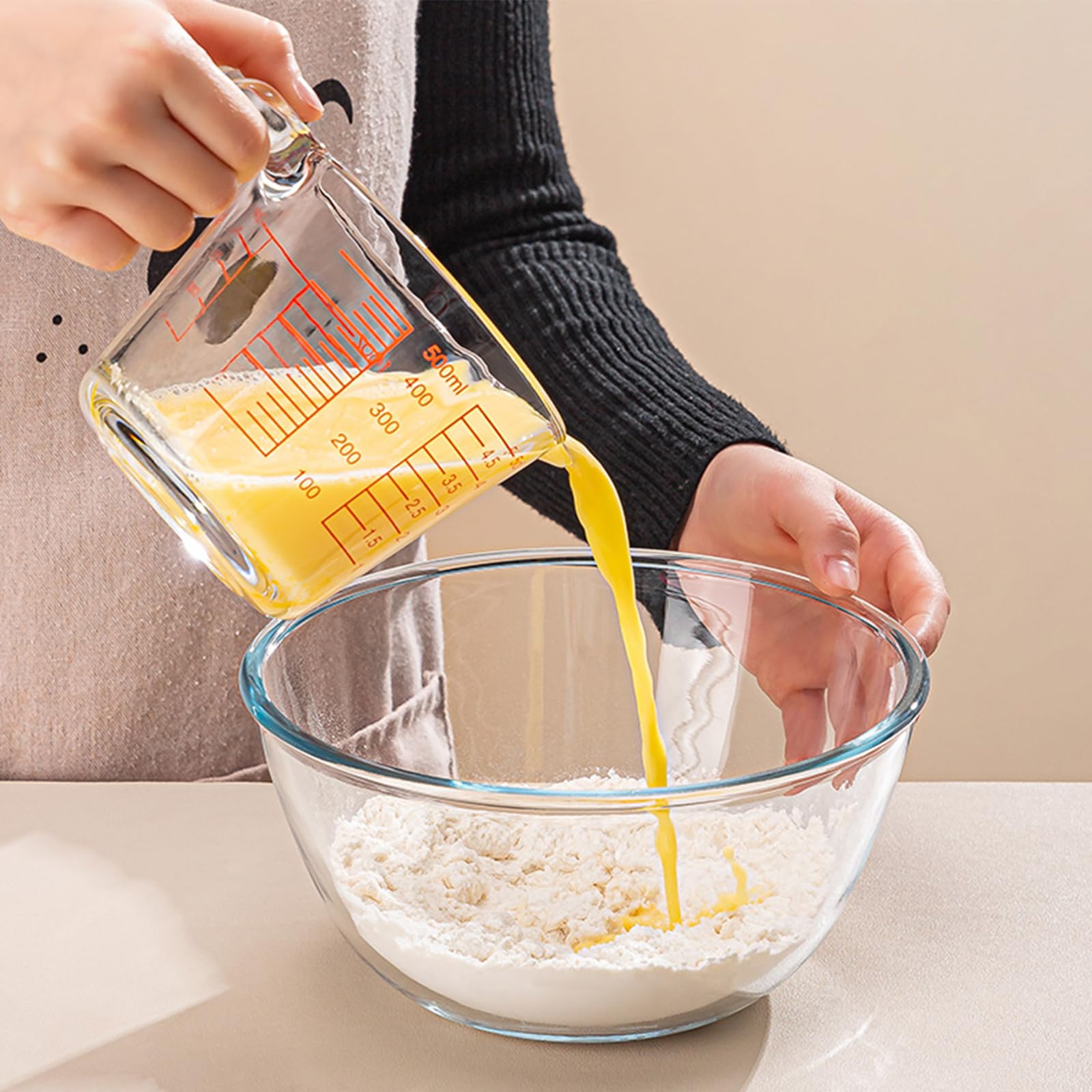 TRBIDRBO compact 500ml measuring cup fits small spaces