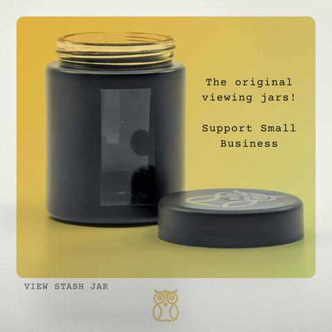 Treehouse Stash Jar airtight cap keeps herbs and spices fresh