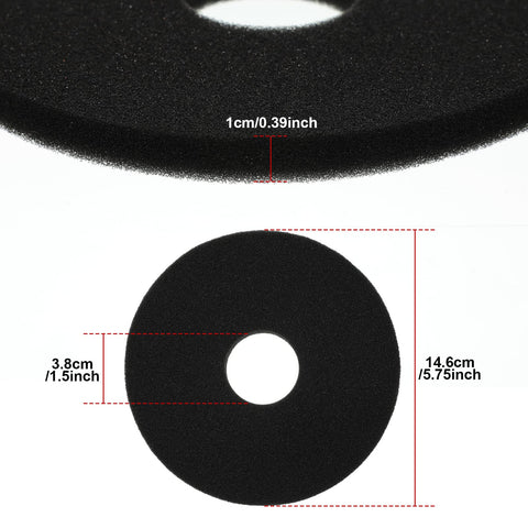 Treela Bar Rimmer Sponges interior diameter 38mm provides snug fit for standard rimmers.