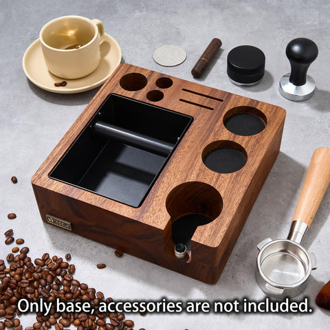 TREELF Espresso countertop organization on the kitchen top for a tidy workflow