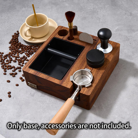 TREELF Espresso tamping station anti-slip pads stabilize the surface and reduce noise