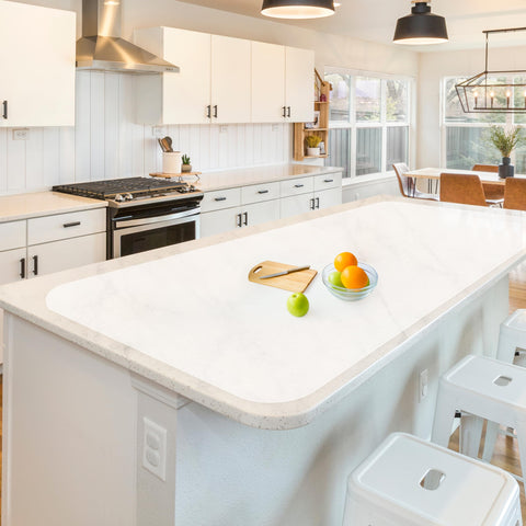 Treerit silicone countertop mat large surface provides heat resistance for kitchen prep.
