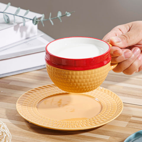 Vivid anime artwork sublimated into ceramic for lasting color