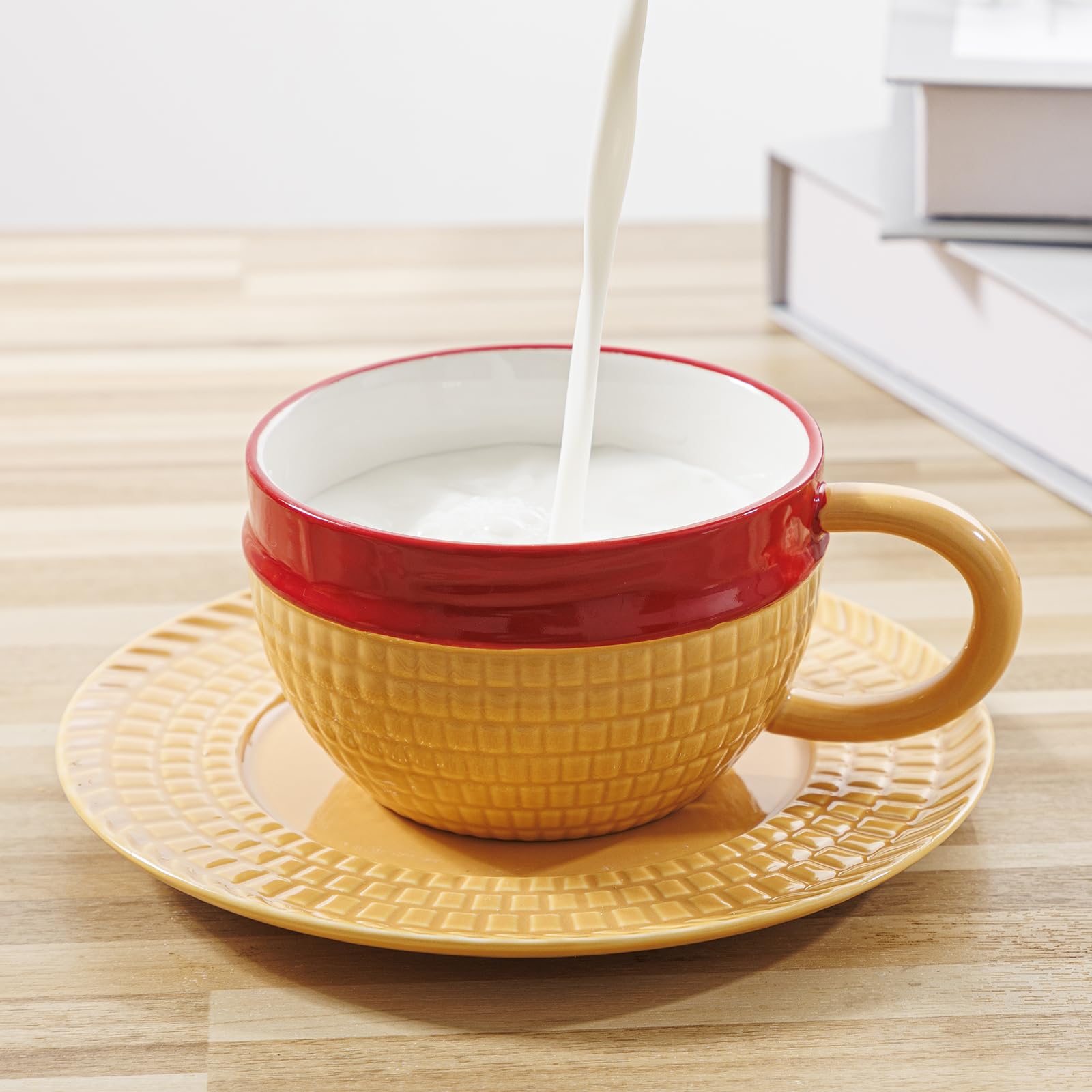 Gift-worthy anime mug for fans of unique ceramic tableware
