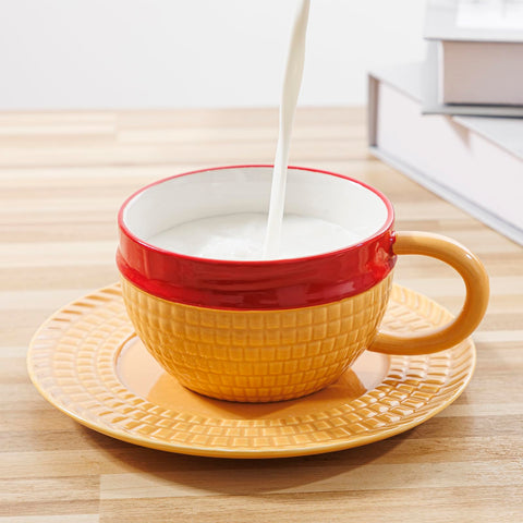 Gift-worthy anime mug for fans of unique ceramic tableware