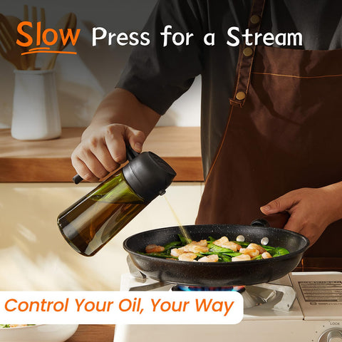 TrendPlain olive oil bottle design protects oil from light.