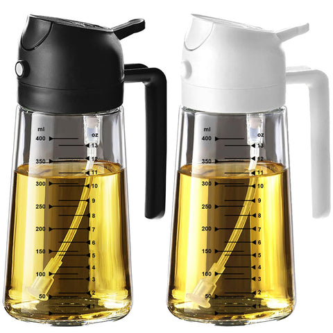 TrendPlain olive oil sprayer glass bottle, precise mist for cooking