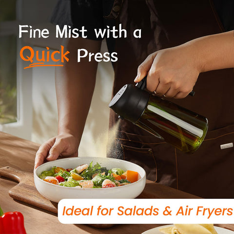 TrendPlain bottle with sunlight protection helps keep olive oil flavors fresh.