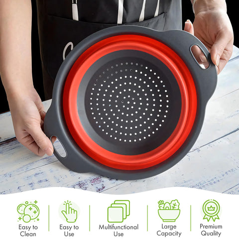 Trendsettings camping-ready colander suitable for outdoor meals