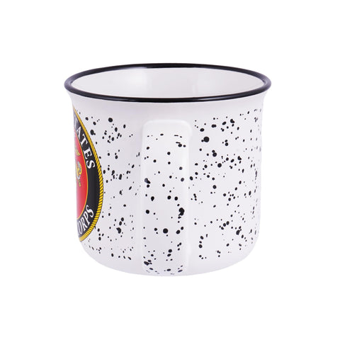 Trendy Zone 21 USMC legacy mug large handle for comfortable grip.