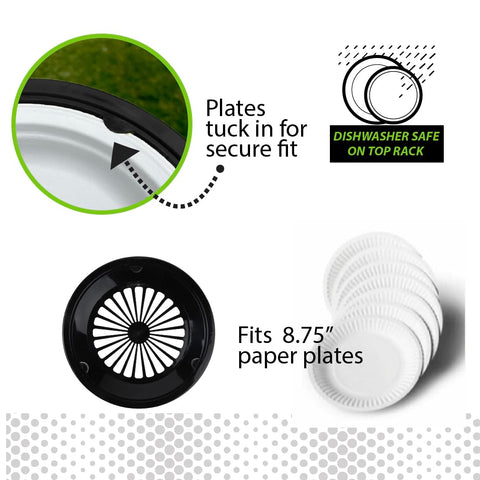 Trenton Gifts 12-pack keeps dinner setups tidy for hosting or casual meals.