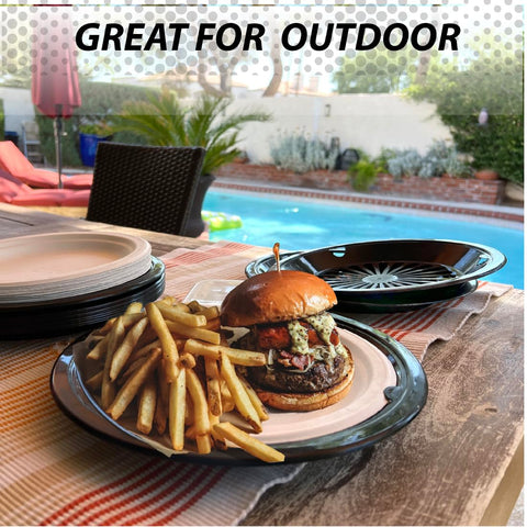Trenton Gifts compact design fits picnic baskets and kitchen cabinets.