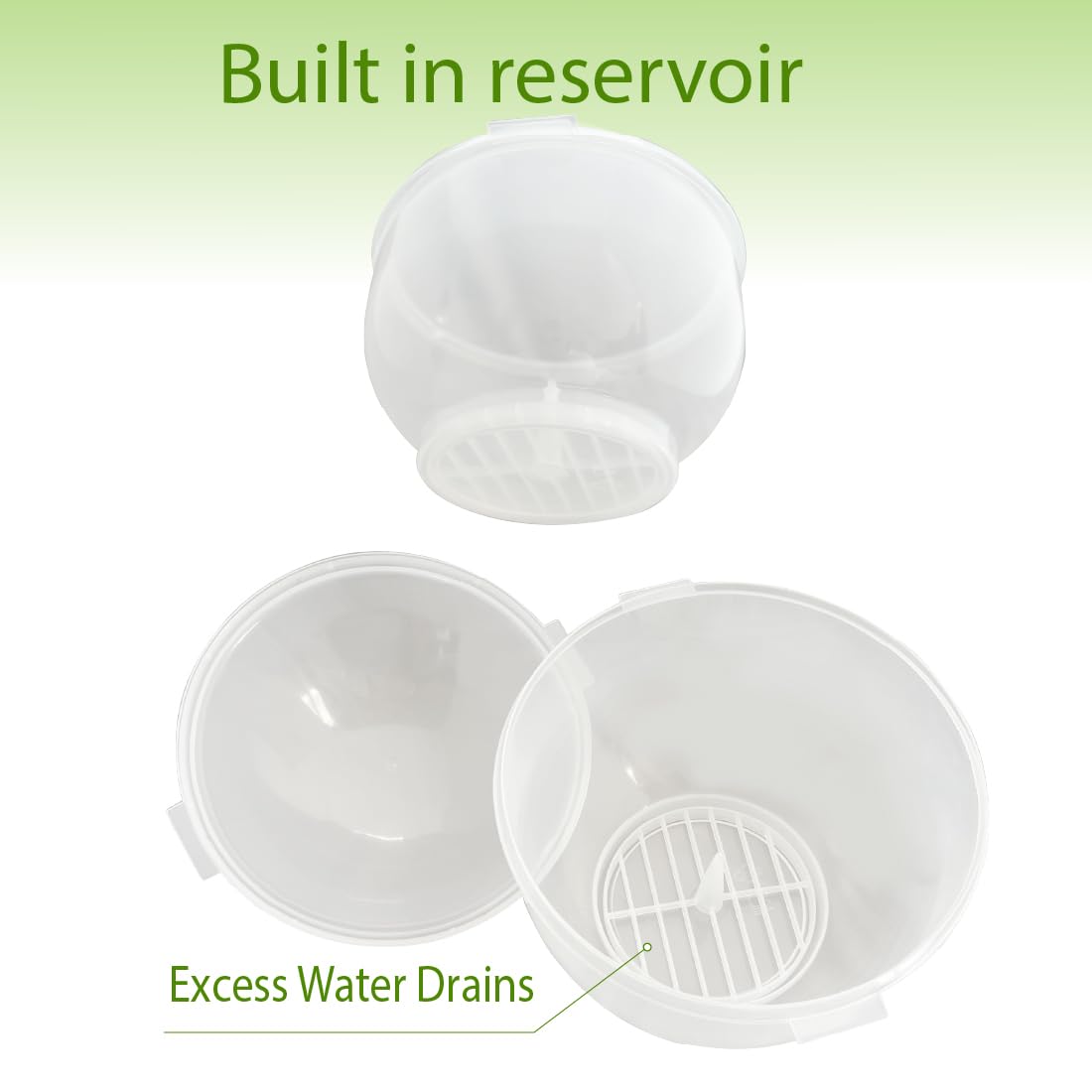 Trenton Gifts lettuce storage keeper easy-clean surface ready for quick wipe-down.