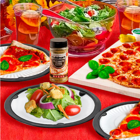 Trenton Gifts reusable plastic plate holders provide durable, eco-friendly meal support.