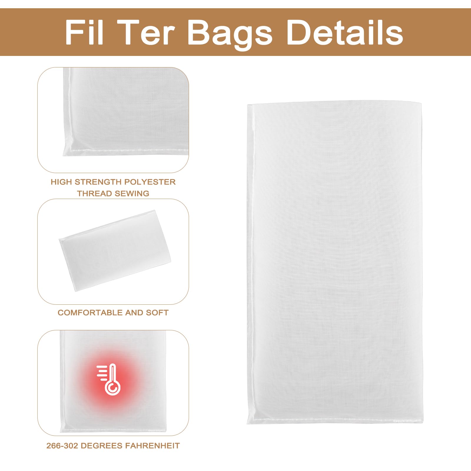 TRESSON 40-pack provides multiple uses for tea and rosin.